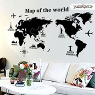NEWEST WORLD MAP WALLPAPER STICKERS WORLD MAP ROOM DECORATION