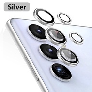 For Samsung Galaxy S25 S25 Plus S25 Ultra Camera Lens Protector Aluminum Alloy Metal Tempered Glass 