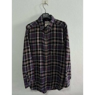 Plaid Shirt Long-Sleeved Brand: American Eagle (American Eagle) 100% Authentic Brand Famous %