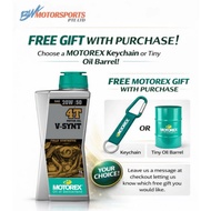MOTOREX【Free GIFT】V-SYNT 4T 20W50 Fully Synthetic JASO MA2 1L 1Litre Motor Oil Engine Oil Motobike M
