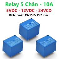 5-Pin Relay 5V 12V 24V 10A, 5-Pin Relay 10A, 5-Pin Role