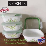 CORELLE SNAPWARE 4PC 325ml Airtight Storage Box