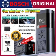 【10 years warranty】bosch 12V car jumper power bank and pump car jumper starter air pump jumper power