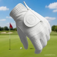 East/18 Men's Premium Leather Golf Gloves, Soft Feel, Durable Fit Glove for Men - Comfortable Glove 