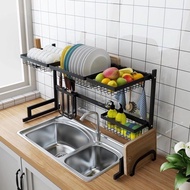 Multi-purpose dish shelf without wall drilling, easy to disassemble and install, size 65×32×52cm & k