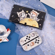Nintendo Switch Oled Case Starry Sky Cat and Dog Protective Shell Frosted Shell OLED Peripheral Accessories