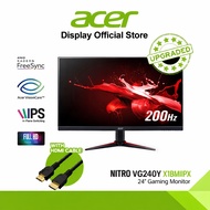 Acer Nitro VG240Y X1 BMIIPX 24" Monitor IPS Panel 200Hz 1ms/HDMI Gaming Monitor