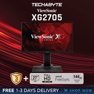 ViewSonic XG2705 | 27" Wide Free Sync 144Hz G-Sync Ready Full HD Flicker-Free &amp; Blue Light Filter Gaming Monitor