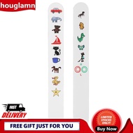 Houglamn Kids Fixation Stick Vision Tester Clear Colorful Animal Patterns Waterproof ANA