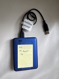 WD My Passport 1TB Portable External Hard Drive