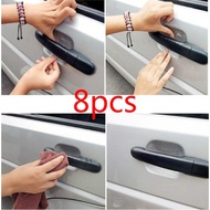 8x Car Universal Invisible Car Door Handle Scratches Protective Protector Films
