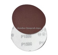 Amplas Bulat 4 Inch/ Amplas Tempel Velcro 600 -5000 & Amplas Gurinda 4 inch Per 1 Pcs/Klik jenis var