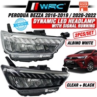 Perodua Bezza 2016 - 2019 / 2020 - 2022 Dynamic Led Headlamp With Signal Running