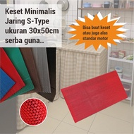 Anti-slip Bathroom Mat S-type 30x50 anti-slip - floor mat - cage mat - washing place