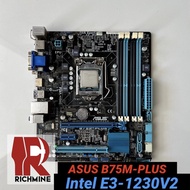 {ReadyStock} Combo Gaming Set E3-1230V2 + ASUS B75M-PLUS Motherboard same i7-3770 desktop office