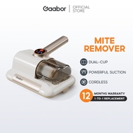 【New】Gaabor Cordless Dust Mite Vacuum with Dual Cups 10KPa Suction for Allergen Removal