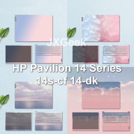 Sticker Laptop HP Pavilion 14 14s Series 14s-cf 14s-cr 14-dk 14-dv 14'' Inch Laptop Skin Cute Cartoo
