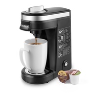 เครื่องทำกาแฟสด 5 ใน 1 แคปซูลเครื่องทำกาแฟอัตโนมัติ 19 บาร์เครื่องเอสเปรโซสด เข้ากันได้กับ Nespresso
