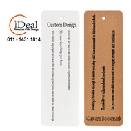 Custom Bookmark Printing Design Commemorative Gift Custom Event Bookmark Printing Gifts Custom Paper