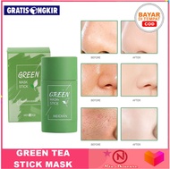 Nita Skincare - Green Mask Stick Original Meidian Green Mask Stick Masker Green Tea Green Mask Stik 40gr