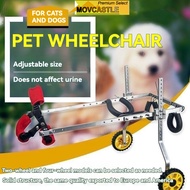 Dog Paralysis Wheelchair Dog Hind Limb Assistance Wheelchair Pet Wheelchair Dogs and Cats Rehabilitation Auxiliary Bracket Dogs and Cats Rear Leg Bracket Dog Wheelchair Cat Wheelch