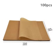 Parchment Paper Baking Sheets Non-Stick Precut Baking Parchment Baking Paper Will Not Curl Burn Wax