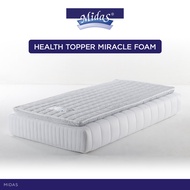 Midas ที่นอนเพื่อสุขภาพ รุ่น Health Topper Miracle Foam ขนาด 3 ฟุต หนา 2 นิ้ว ส่งฟรี