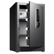 Deli Heavy Duty Anti-Theft Security Box with Fingerprint Scanner Security Money Safe Box Peti Besi