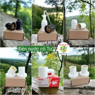 Synthetic lamp holders E14 E27 of all kinds - Led light bulb holders, incandescent light bulbs, comp