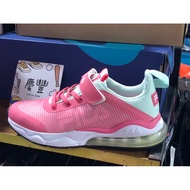 Daguan Sports FILA Children's Shoes Jogging Velcro Felt Easy-To-Wear Mesh Breathable Comfortable Pin