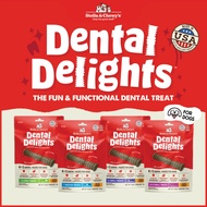 Stella & Chewy's Dental Delights - 4-in-1 Dental Dog Fun & Functional Treats 5.5oz (156g) | 4 Sizes