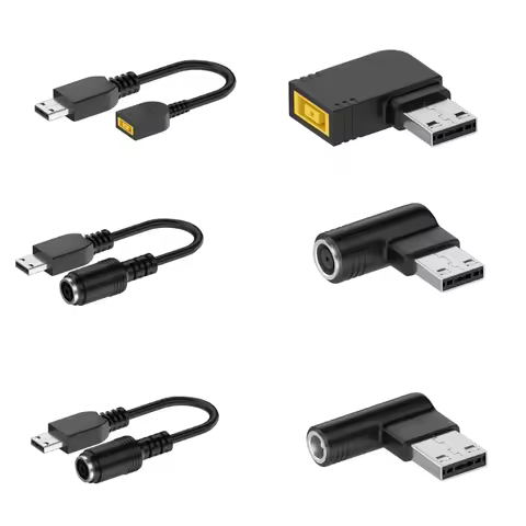MSI USB Tip Laptop Charger Power Cable 5.5x2.5mm/7.4x5.0mm/MSI USB Tip to MSI USB Tip for Console La