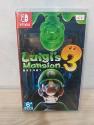 【Nintendo 任天堂】二手 NS Switch 中文版 路易吉洋樓3 路易吉鬼屋3 Luigi's Mansion 3