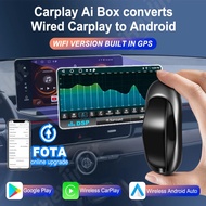 iHeylinkit T63 Carplay Ai Box Open Android System Wireless CarPlay Android Auto Adapter Wifi Network