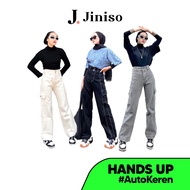JINISO - Highwaist Cargo Hands Up Jeans Vol. 1