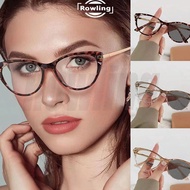 Rowling Pc368 2 In 1 anti-radiation Photochromic Lens Glasses for Women and Men Titanium Frame Photo