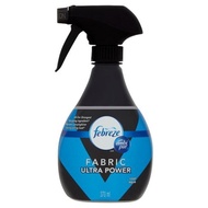 Febreze with Ambi Pur Fabric Ultra Power Cool Aqua 370ml【Removes Tobacco Smell】