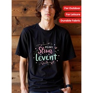 Mens Big & Tall Peart Stiu Levent Graphic T-Shirt - White Casual Short Sleeve Tee with Vibrant Digit