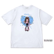Ranberry Graphic t-shirt korean kpop Hearts2hearts h2h Album YEON character versionfocus