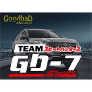 Team GD-7 Racing Car CUTTING STICKER