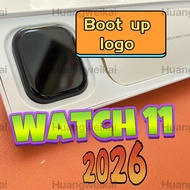 watch 11 logo watch AMOLED 47mm  smart watch wireless charging bluetooth calls  sport smart watch VS