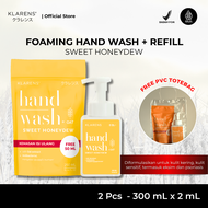 Klarens Hand Wash Honeydew Refill + Hand Wash 300ml