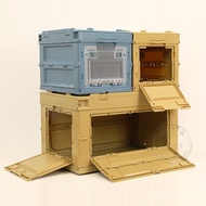 Liter Plastic Folding Box Outdoor Small Size 20L28 Storage Box Storage Box Camping Japanese Style Fo