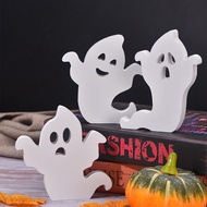 Halloween creative cute ghost layered tray decoration Ghost Festival wooden ornaments