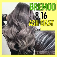 8.16 Ash Gray (SET) BREMOD + OXIDIZING/DEVELOPING CREAM