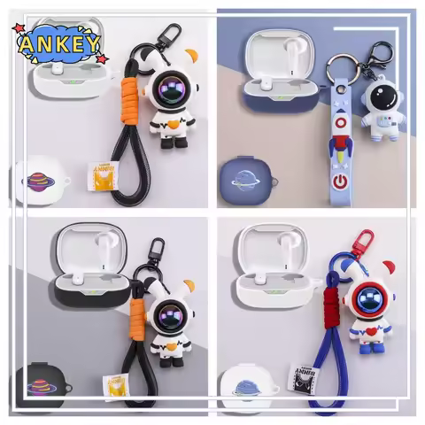 for JBL Wave 300TWS , Wave Flex ,W300 Case Vibe Cartoon Planet Astronaut Soft Silicone Earphone Prot