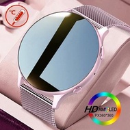 利格2023藍牙智能手錶女性男性1.32 AMOLED 360360高清像素顯示Smartwatch
