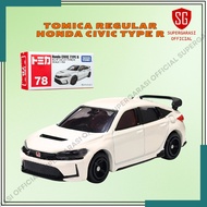 HONDA Tomica Regular Diecast Car 078 Civic Type R FL5 (White) Children's Toy