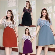 Dress For Chubby Women No Need To Iron Chest 40-44 Inches/Waist 34-44 Inches/Hip Before Stretching 4