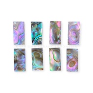 KHARISMA INDONESIAN SHELL 50PCS ABALONE SHELL MOSAIC TILES NEW ZEALAND 10x20mm ABALONE INLAY SHELL